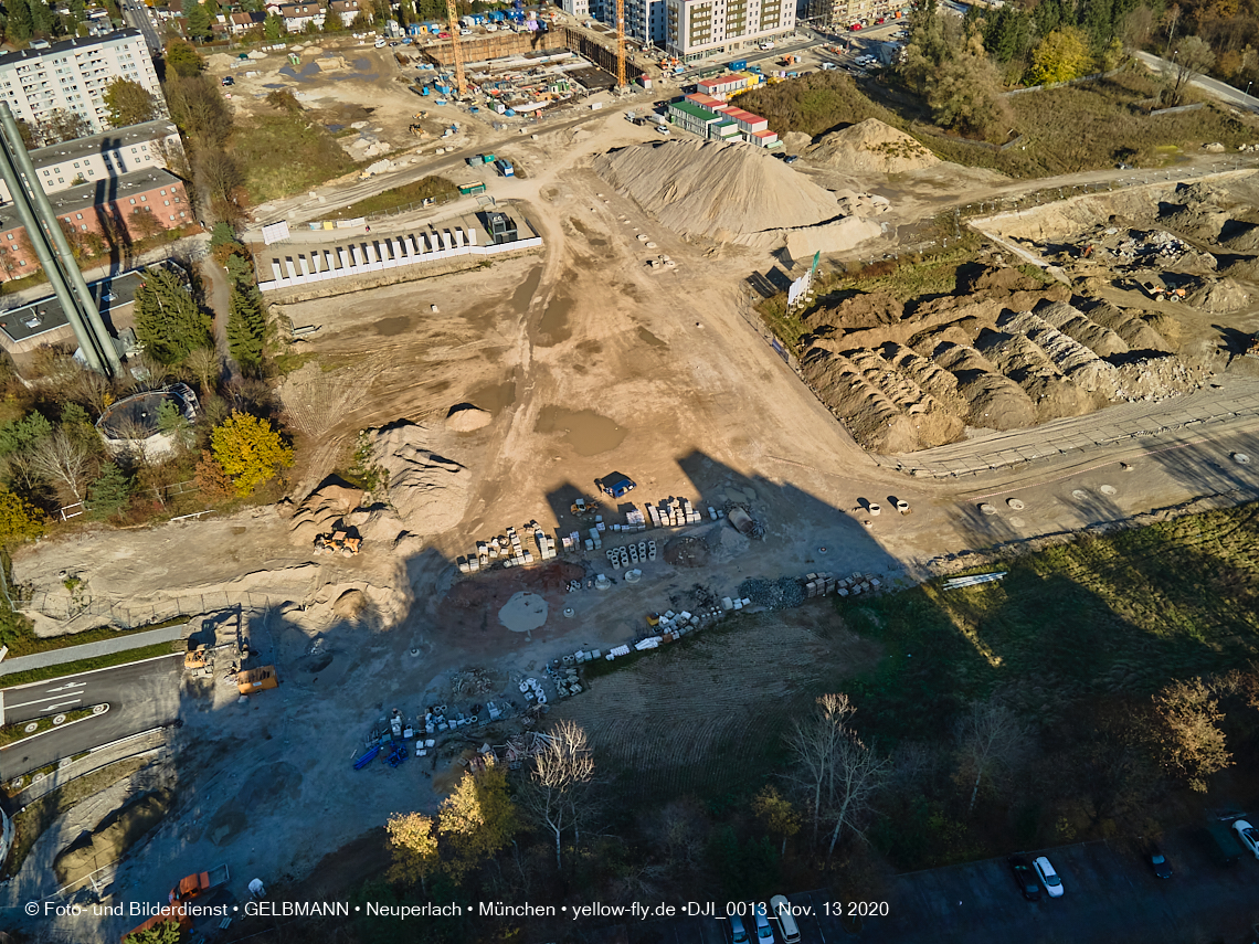 13.11.2020 - Piederstorfer Gelände und Alexisqaurtier am Karl-Marx-Ring in Neuperlach 13.11.2020 - Piederstorfer Gelände und Alexisqaurtier am Karl-Marx-Ring in Neuperlach